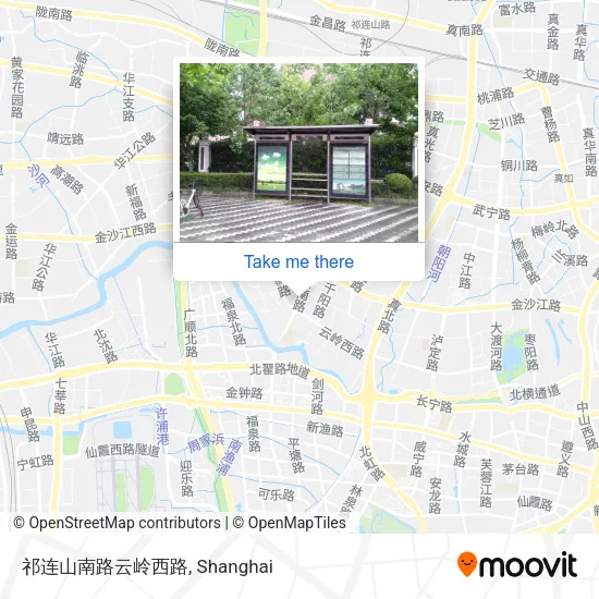 祁连山南路云岭西路 map
