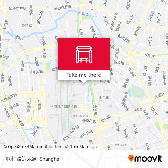 联虹路迎乐路 map