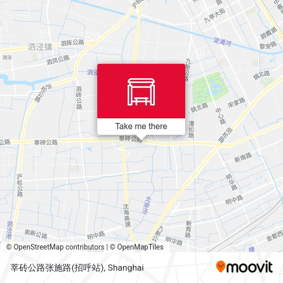 莘砖公路张施路(招呼站) map