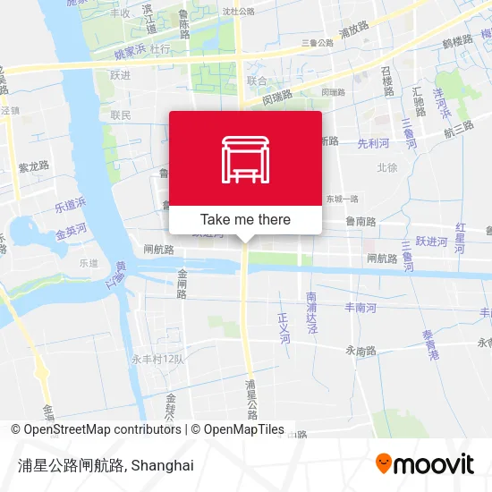 浦星公路闸航路 map