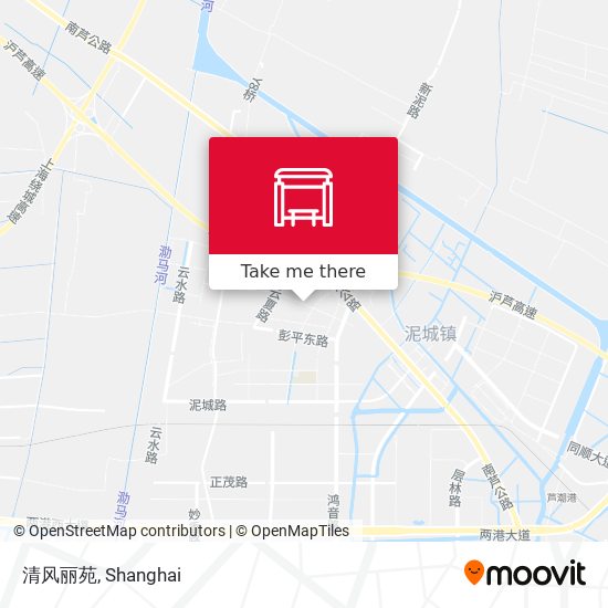 清风丽苑 map