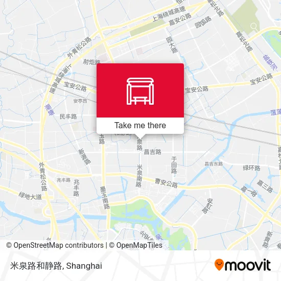 米泉路和静路 map