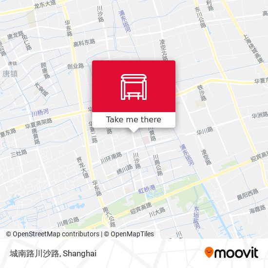 城南路川沙路 map