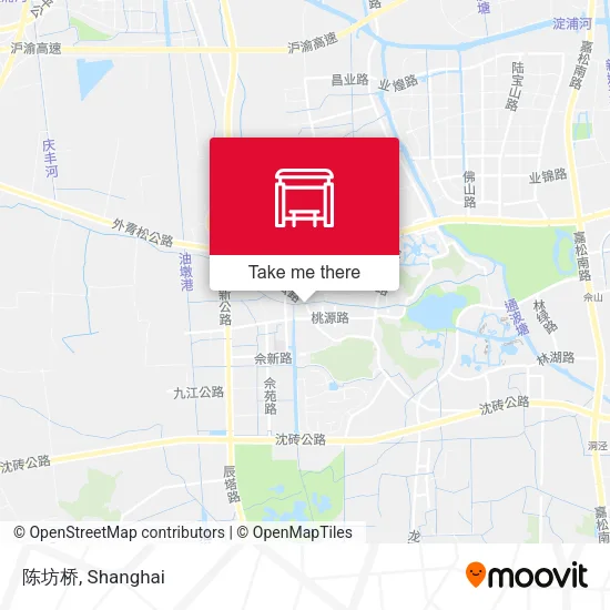 陈坊桥 map