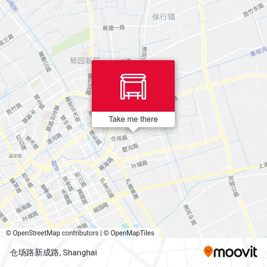 仓场路新成路 map