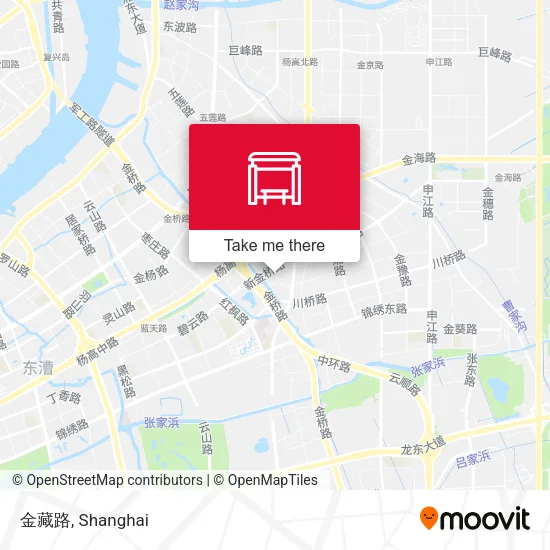 金藏路 map