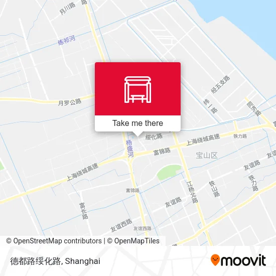 德都路绥化路 map