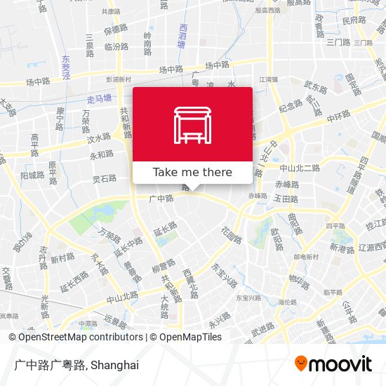 广中路广粤路 map