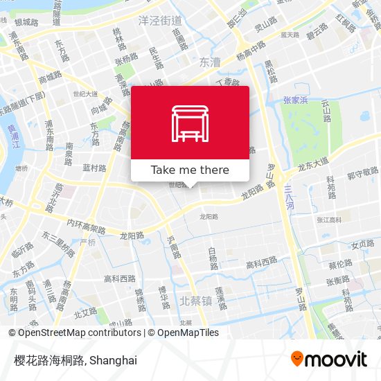 樱花路海桐路 map