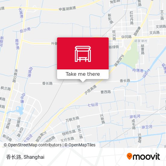 香长路 map