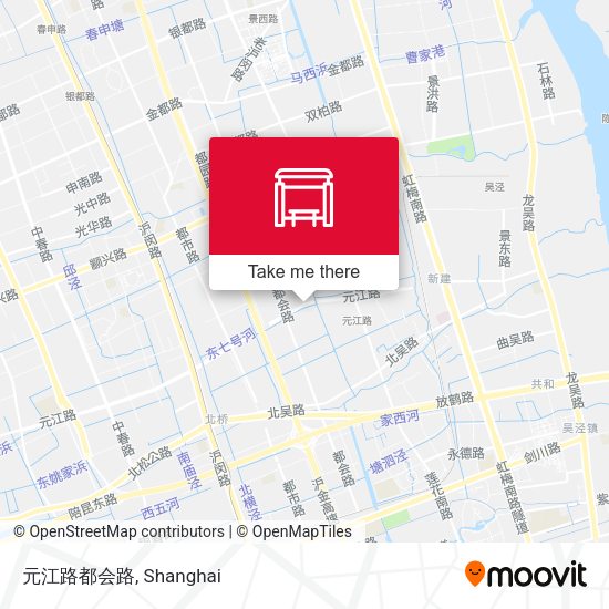 元江路都会路 map