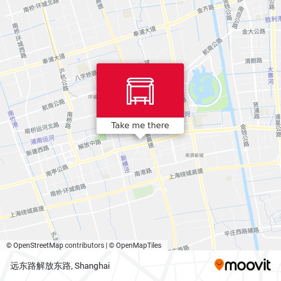 How To Get To 远东路解放东路in 南桥镇by Bus Or Metro