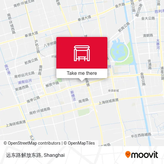 远东路解放东路 map