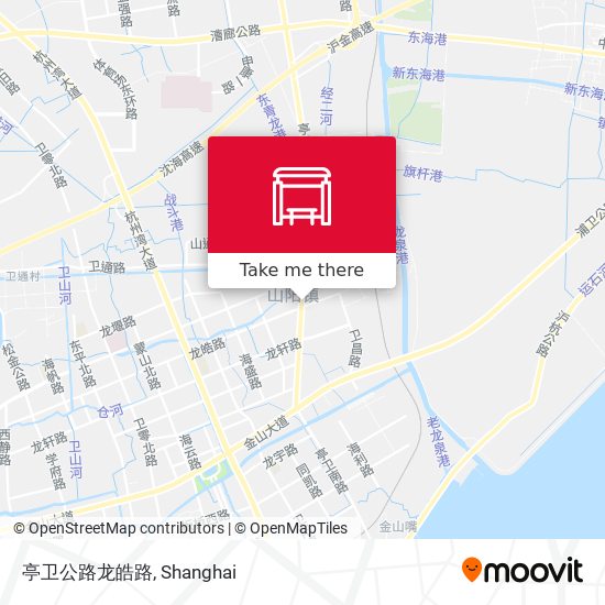 亭卫公路龙皓路 map