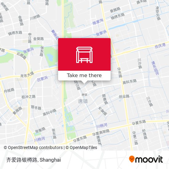 齐爱路银樽路 map