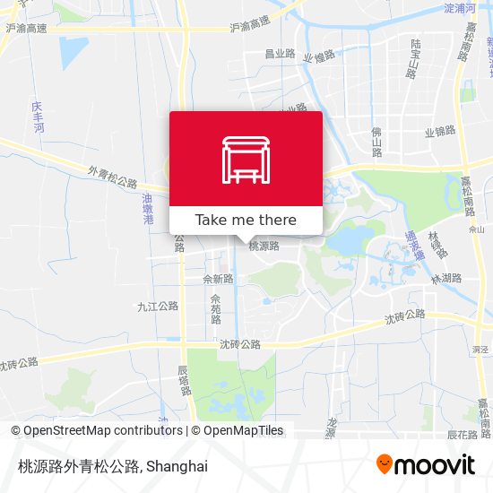 桃源路外青松公路 map