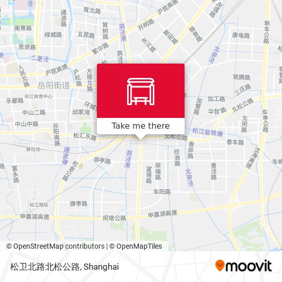 松卫北路北松公路 map
