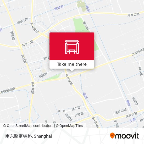 南东路富锦路 map