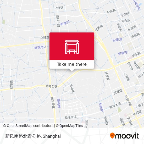 新凤南路北青公路 map