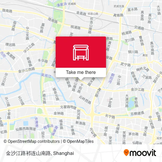 金沙江路祁连山南路 map