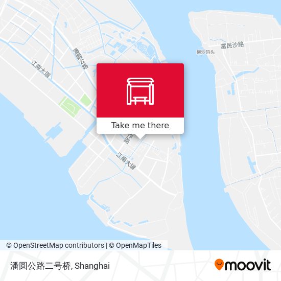潘圆公路二号桥 map