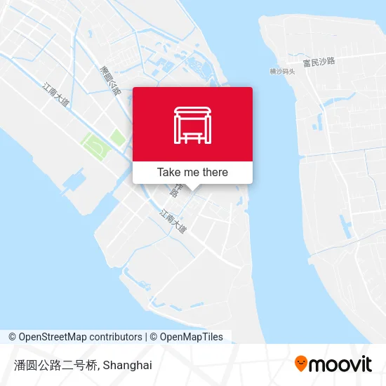 潘圆公路二号桥 map