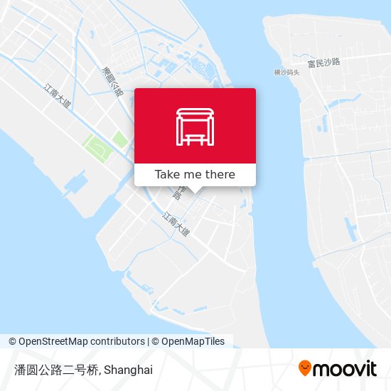 潘圆公路二号桥 map