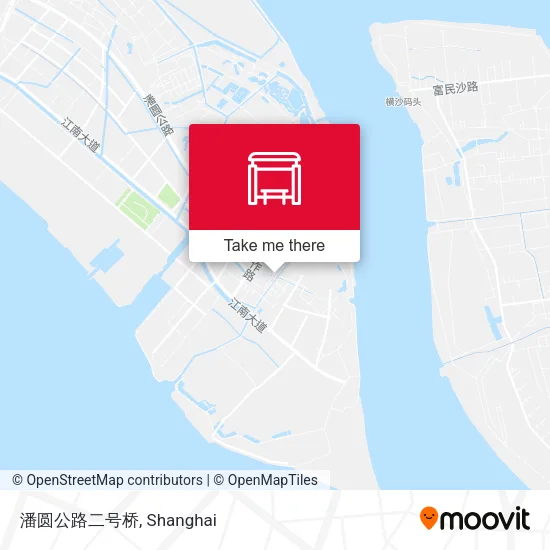 潘圆公路二号桥 map