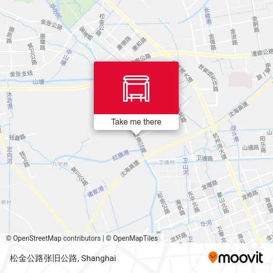 松金公路张旧公路 map