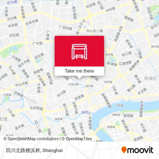 四川北路横浜桥 map