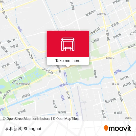 泰和新城 map