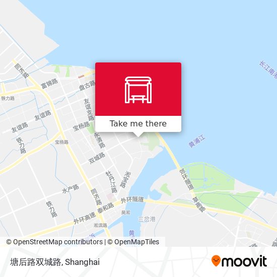塘后路双城路 map