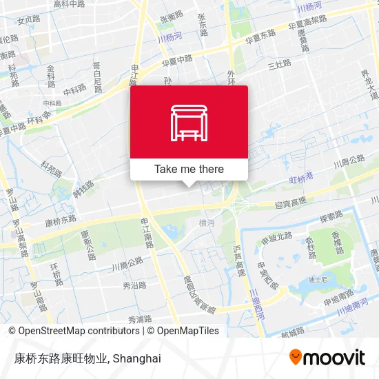 康桥东路康旺物业 map