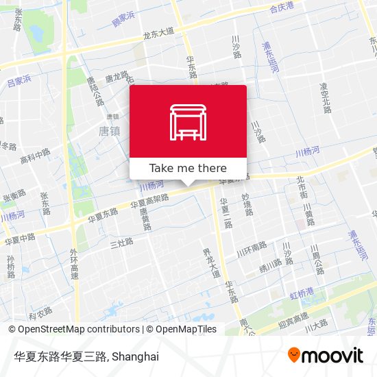 华夏东路华夏三路 map