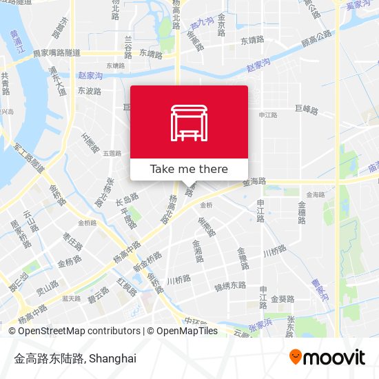 金高路东陆路 map