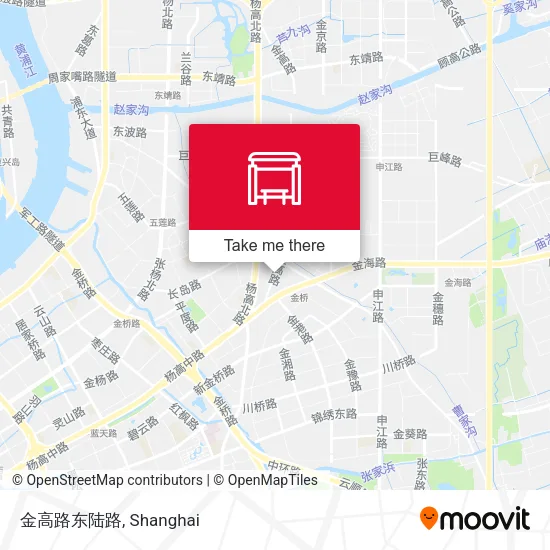 金高路东陆路 map