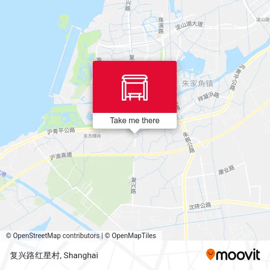 复兴路红星村 map