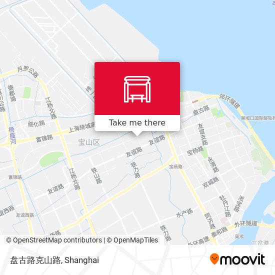 盘古路克山路 map