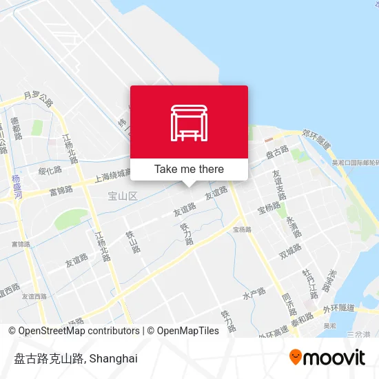 盘古路克山路 map