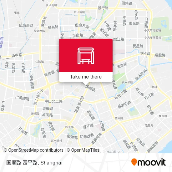 国顺路四平路 map