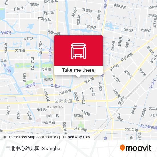 茸北中心幼儿园 map