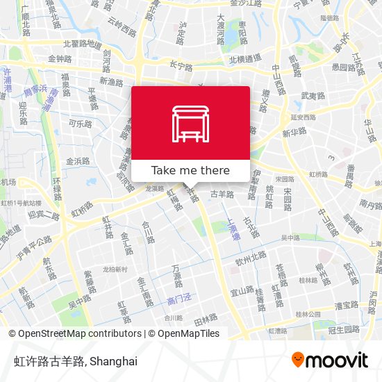 虹许路古羊路 map