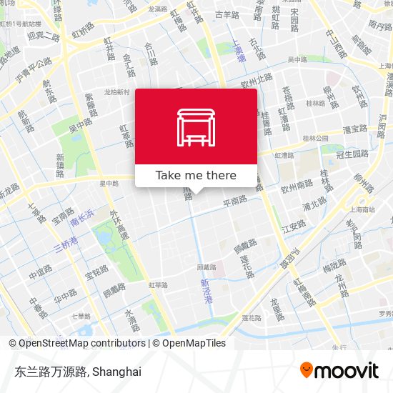 东兰路万源路 map