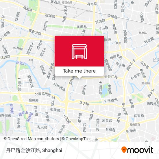 丹巴路金沙江路 map