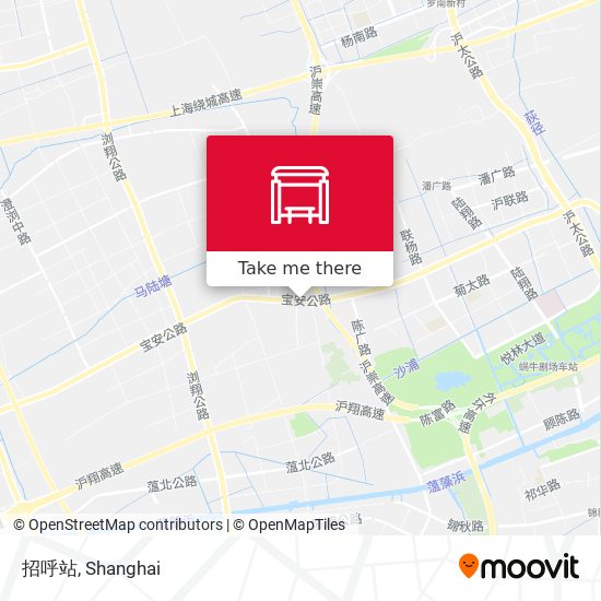 招呼站 map