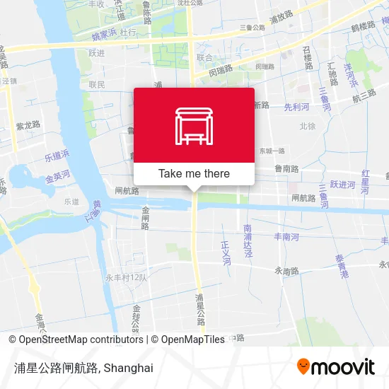 浦星公路闸航路 map