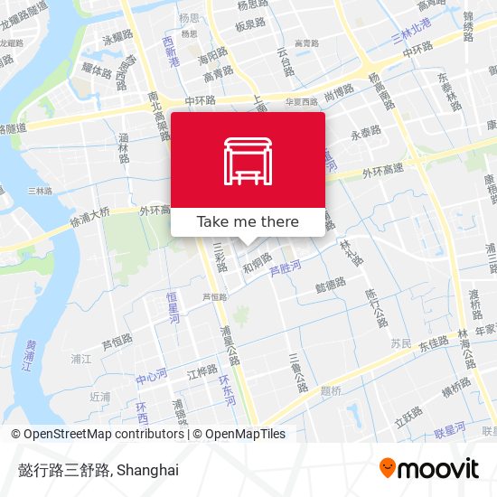 懿行路三舒路 map