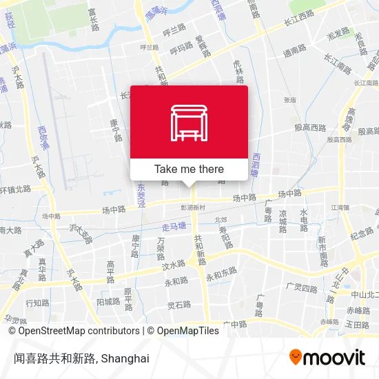 闻喜路共和新路 map