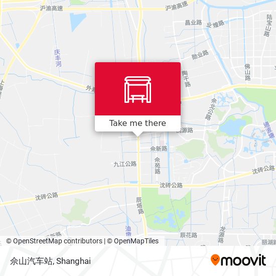 佘山汽车站 map