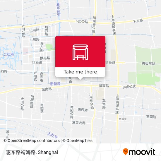 惠东路靖海路 map